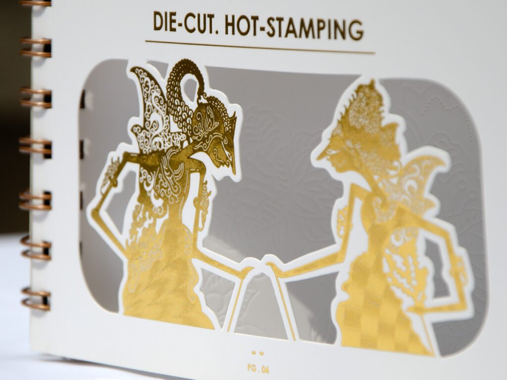 die cut hot stamping